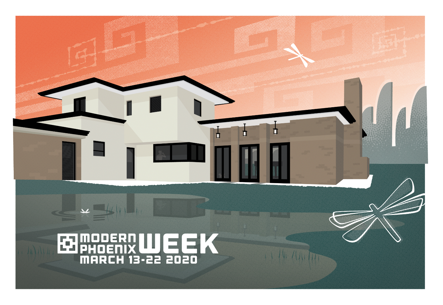 Modern Phoenix Week illustration by Alison King